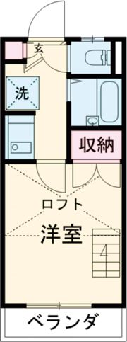 グリーンヒルズの間取り画像
