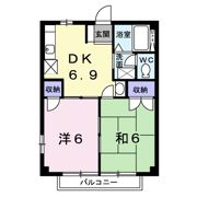 ペガサス山田の間取り画像
