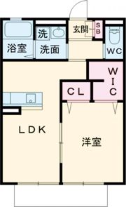 クレシア21の間取り画像