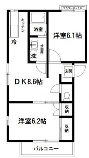 グランハイムたなかの間取り画像