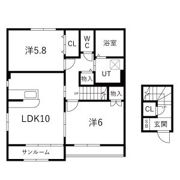 オリエンスAの間取り画像