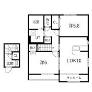 オリエンスAの間取り画像