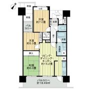 ライオンズステーションプラザおもろまちの間取り画像