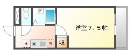 ハイツ山ノ内の間取り画像