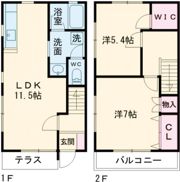 ポポラーレの間取り画像