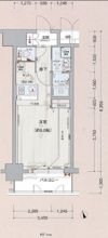 プレサンス京都四条河原町ネクステージの間取り画像