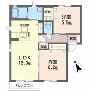 シャーメゾン・ストーンAの間取り画像