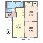 フォワード松本Aの間取り画像