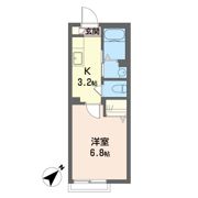 メゾンドールAの間取り画像