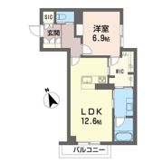 クオリスタ天神町の間取り画像