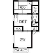 メーゾン亜嶺の間取り画像
