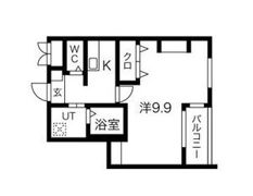 エヌエムサンカンテキャトフC棟の間取り画像