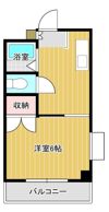 サンライズ鶴江A棟の間取り画像