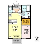 ブルーム吉田の間取り画像
