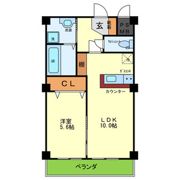 ラフィーネ久宝寺の間取り画像