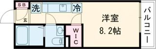 COLLINA中山新町の間取り画像