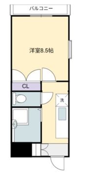ウィンズ浅香の間取り画像