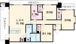 エイルマンション光の森の間取り画像