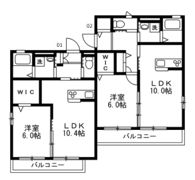 プリーマDの間取り画像
