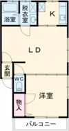 コア高梨twoの間取り画像