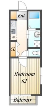 メゾンミユキⅡの間取り画像