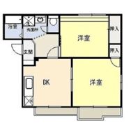 ルミエールBの間取り画像