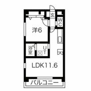 スクエアコートの間取り画像
