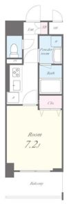 アグレアーブル エモアの間取り画像