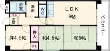 ファミールハイツの間取り画像