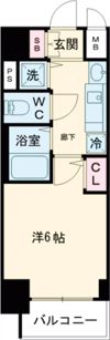 プレサンス神戸西スパークリングの間取り画像