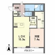 シャーメゾン開智の間取り画像