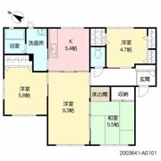 セレーノ・プレイス A棟の間取り画像