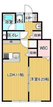 ヴァンクールⅢの間取り画像