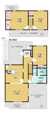 八戸市長根1丁目のアパートの間取り画像