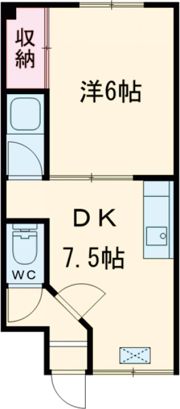 スカイビュー千代台の間取り画像