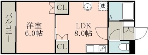 Prendre武蔵ケ丘 Ⅰの間取り画像