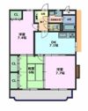 コスモス Aの間取り画像