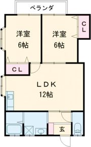 ラ・メゾン山口Ⅴの間取り画像