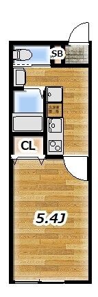 西町Live!の間取り画像