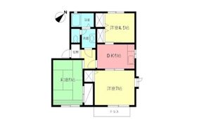 グランメールAの間取り画像