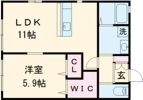 Rukia 龍田の間取り画像