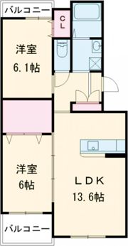 エタニティ参番館の間取り画像