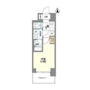 リヴェント難波ウエストの間取り画像
