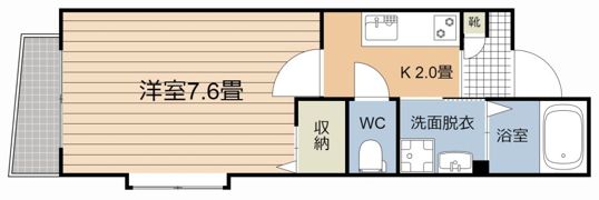 ilare源の間取り画像