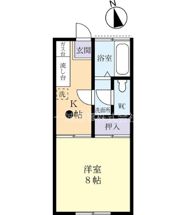 栄コーポの間取り画像