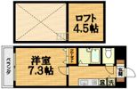 メイプル等持院の間取り画像