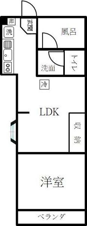 ライフピアモア平塚の間取り画像