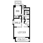 フォルテ茶屋ヶ坂の間取り画像