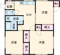 レジデンスいぶきの間取り画像