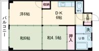 ラピス龍田の間取り画像